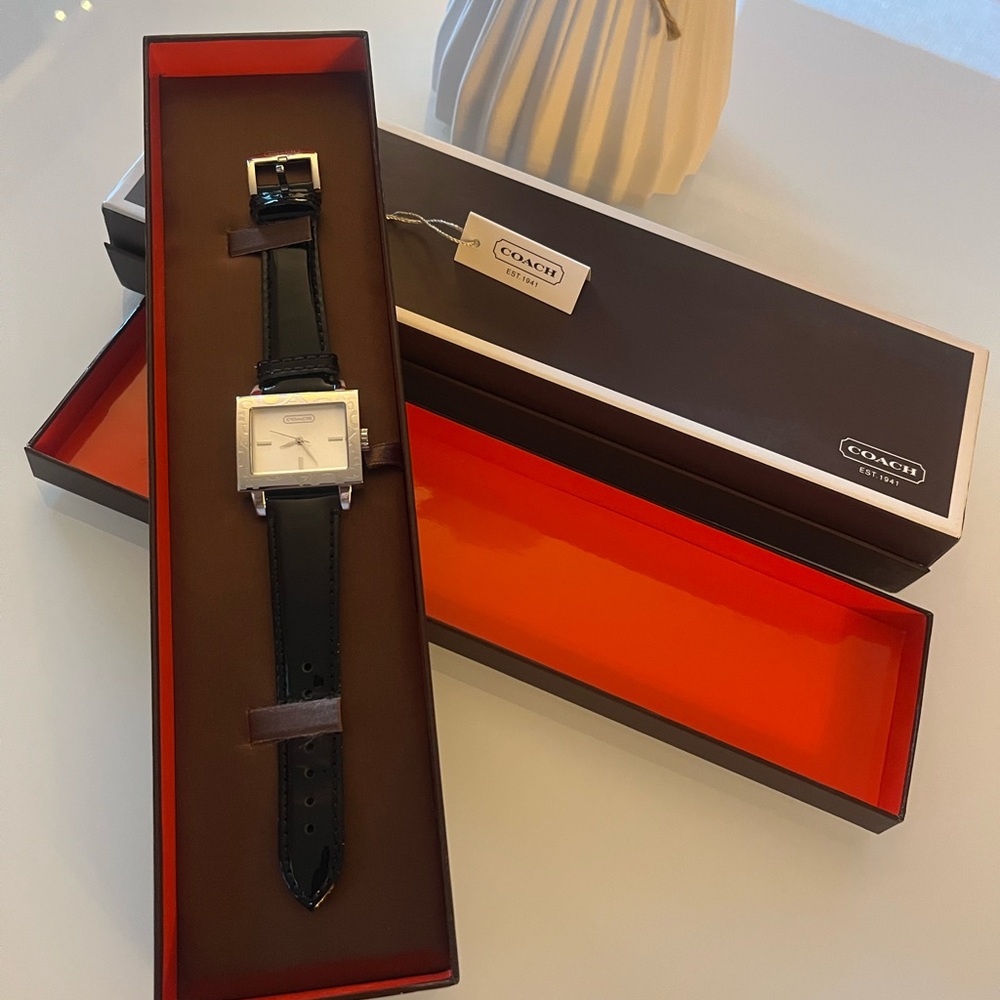 Coach Genuine Leather Watch